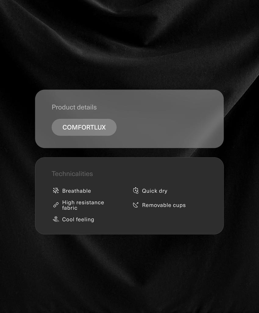 Черные лосины с карманами