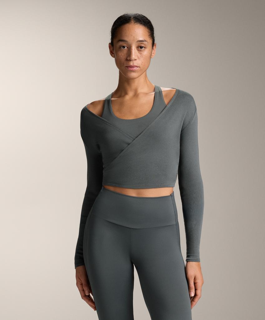 Леггинсы антрацитовые