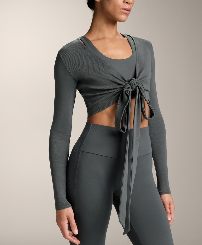 Леггинсы антрацитовые