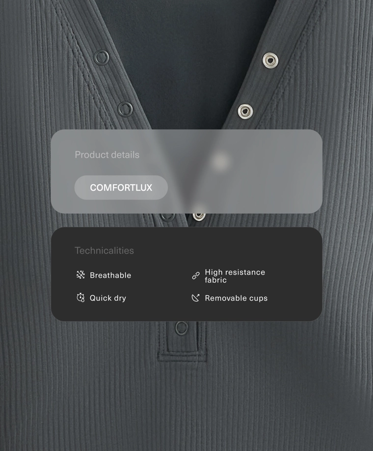 Лосины антрацитового цвета