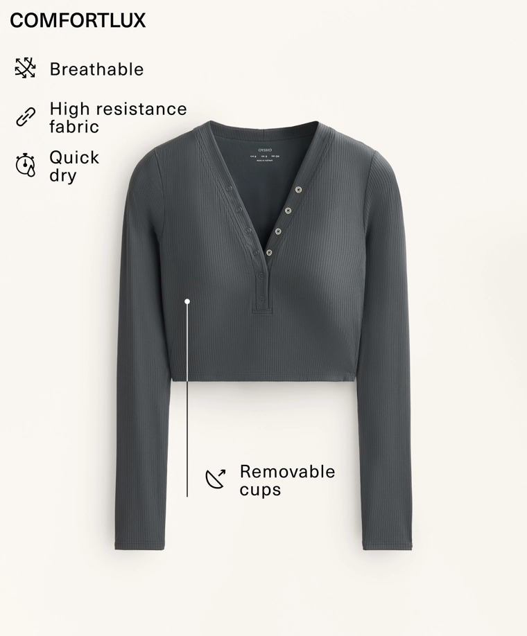 Лосины антрацитового цвета