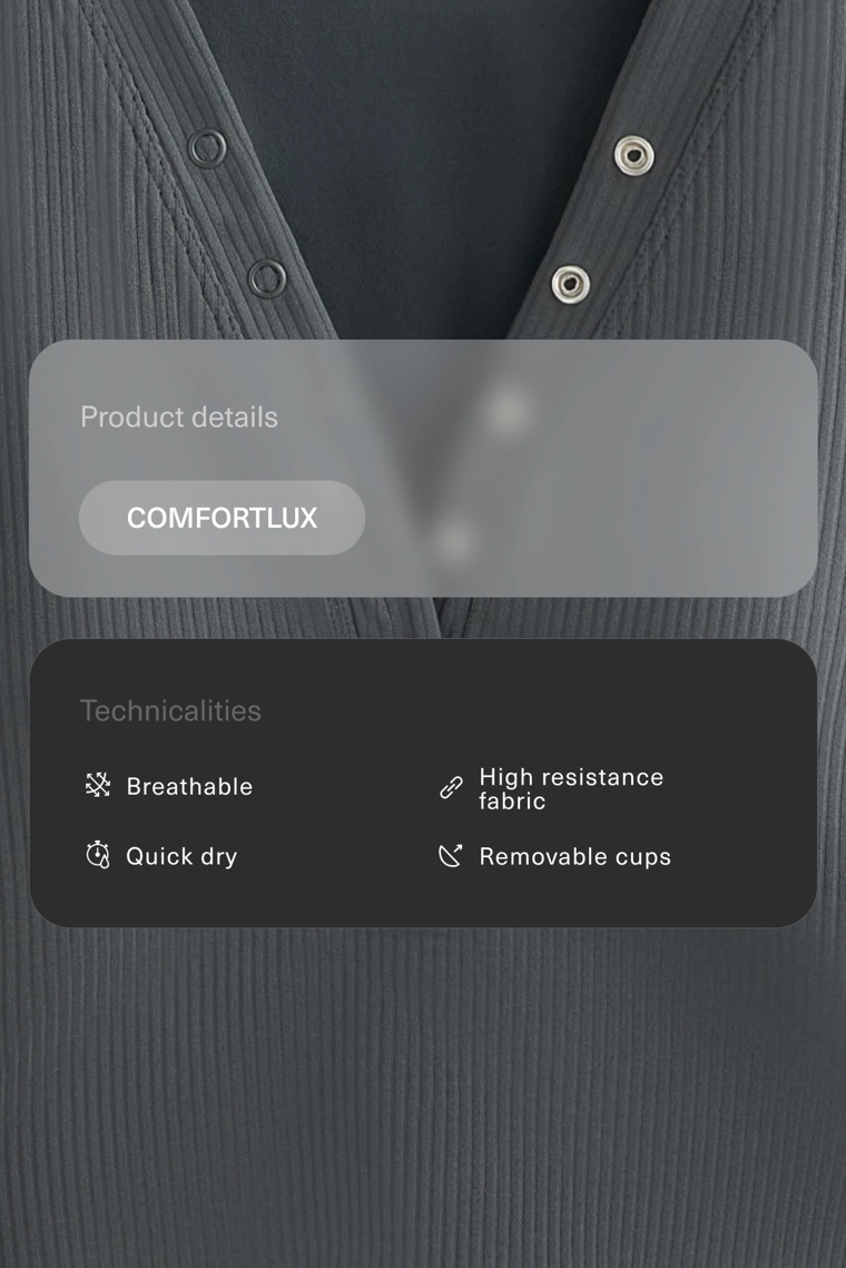 Лосины антрацитового цвета