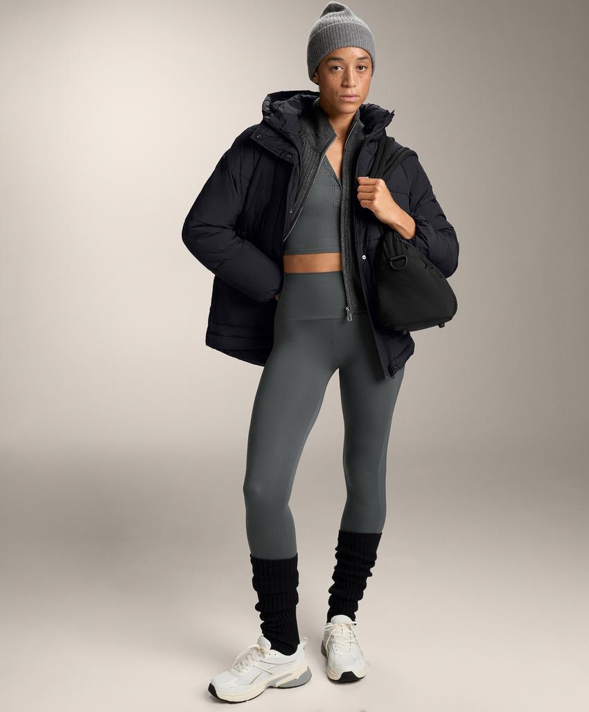 Лосины антрацитового цвета