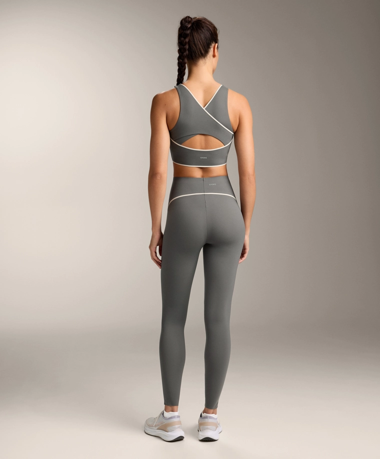 Ботинки-ботильоны из разделанной кожи