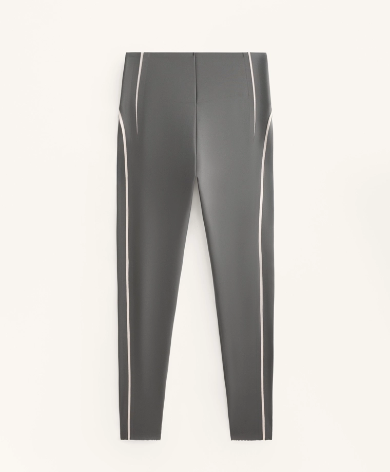 Ботинки-ботильоны из разделанной кожи