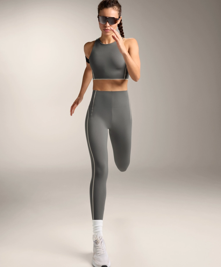 Ботинки-ботильоны из разделанной кожи