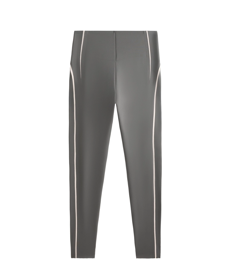 Ботинки-ботильоны из разделанной кожи