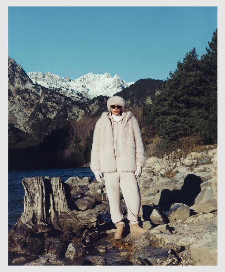 Ботинки-ботильоны на платформе из кожи