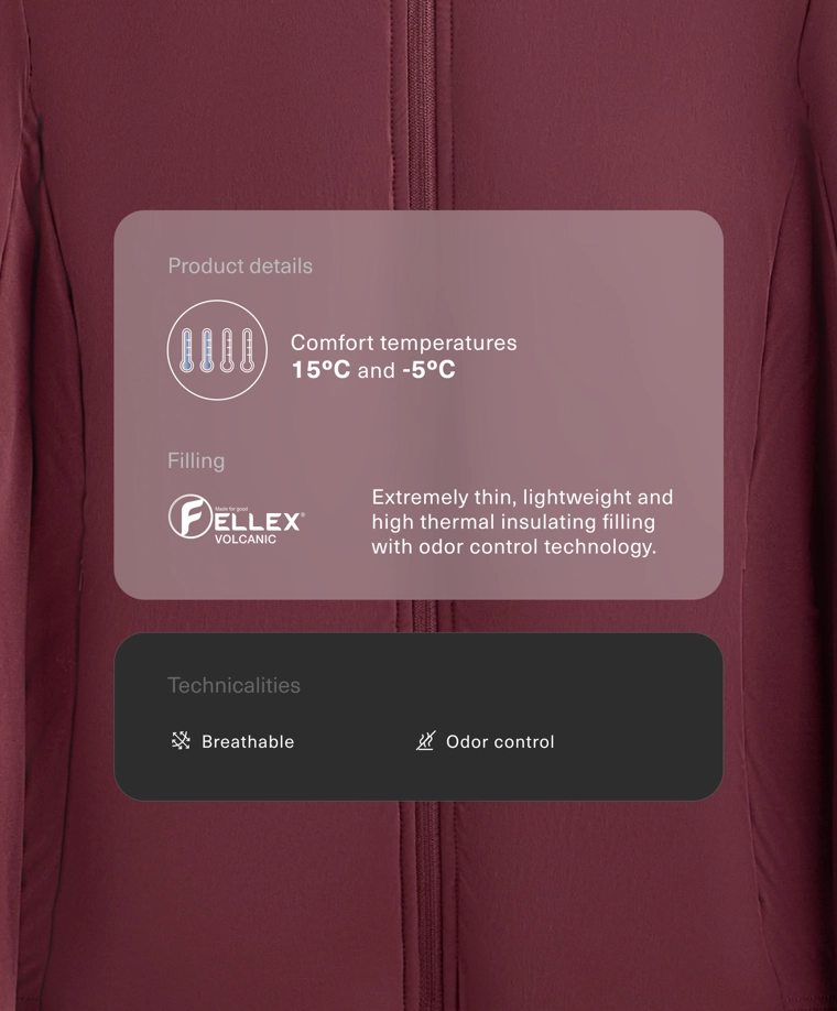 Технический пуховик fellex® volcanic