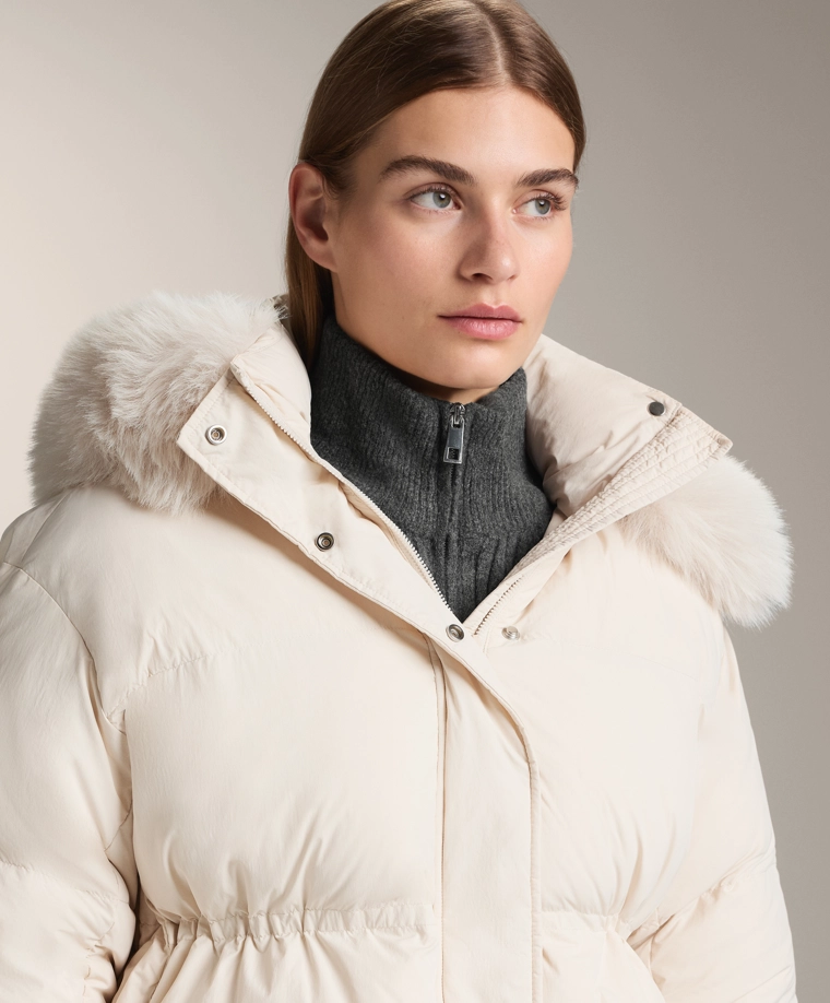 Жилетка с заполнителем из 100% пуха