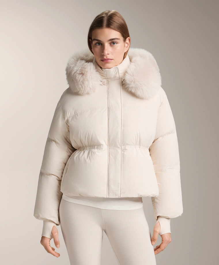 Жилетка с заполнителем из 100% пуха