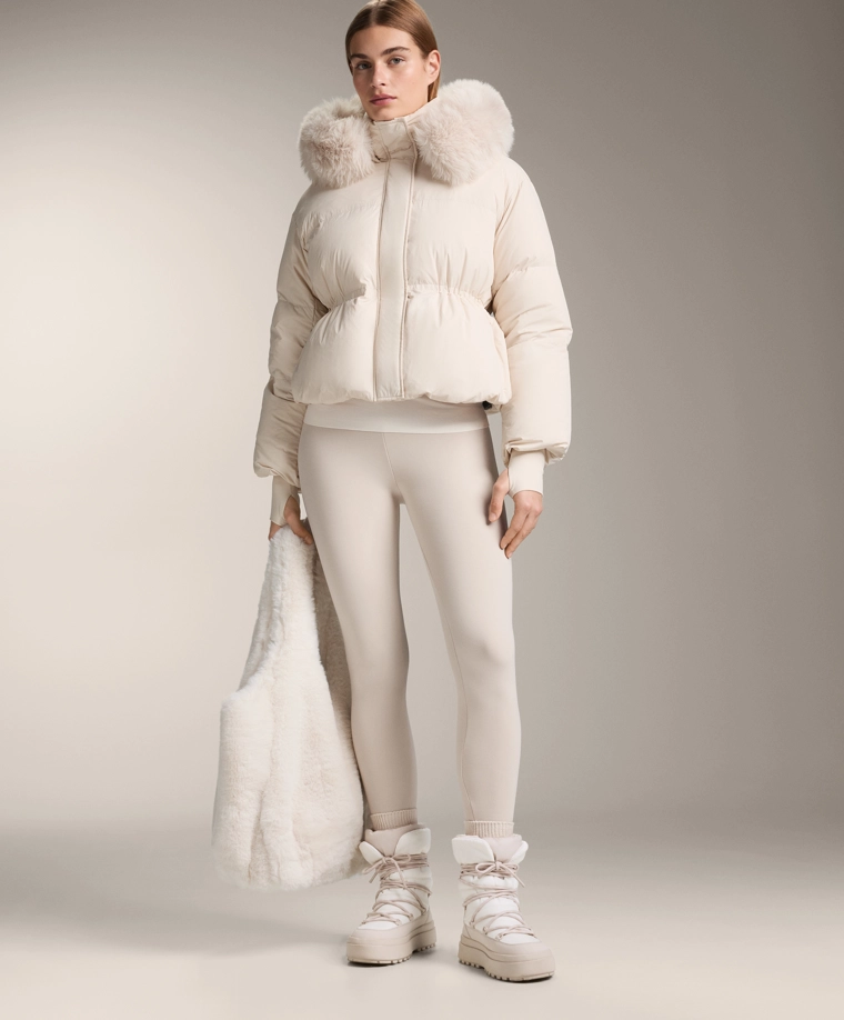 Жилетка с заполнителем из 100% пуха