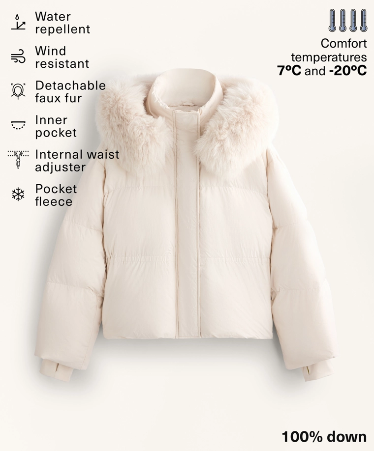 Жилетка с заполнителем из 100% пуха