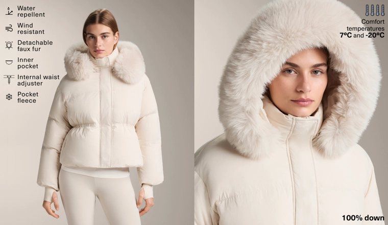 Жилетка с заполнителем из 100% пуха