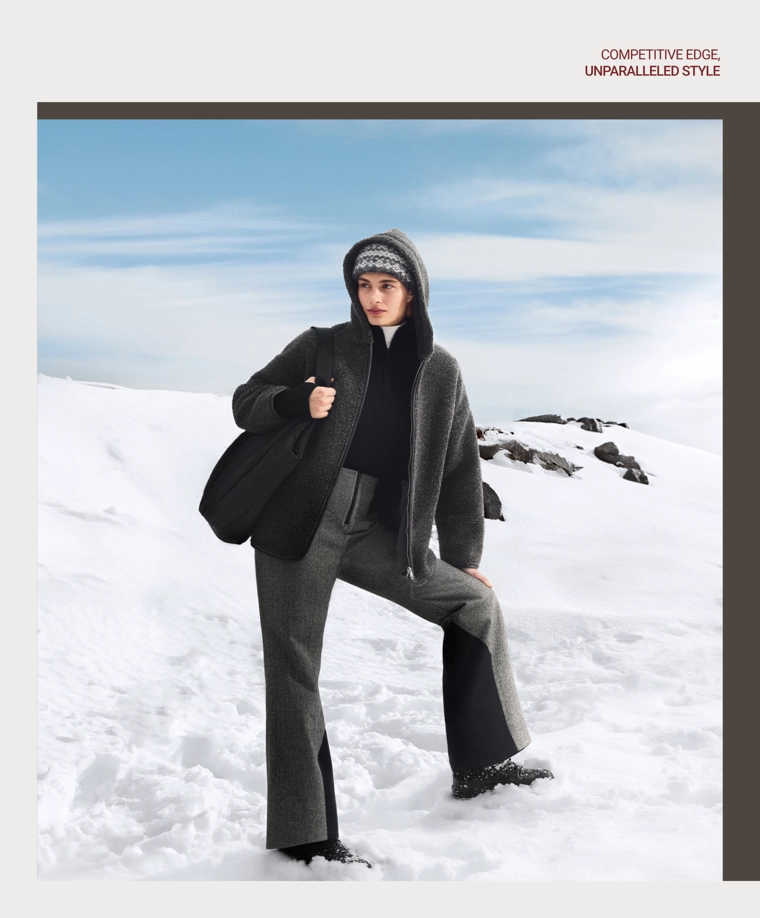 Пальто из полушерсти с капюшоном и меховой подкладкой доставим в рф