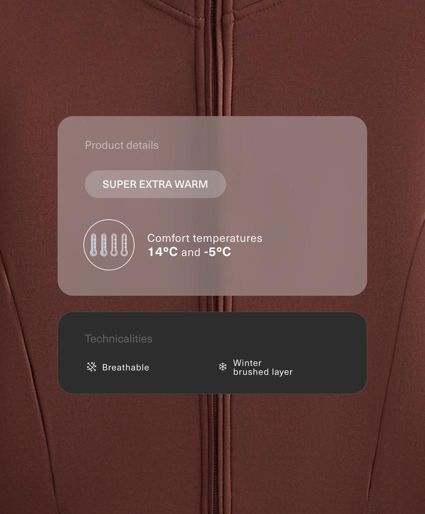 Длинная сверхтеплая техническая куртка