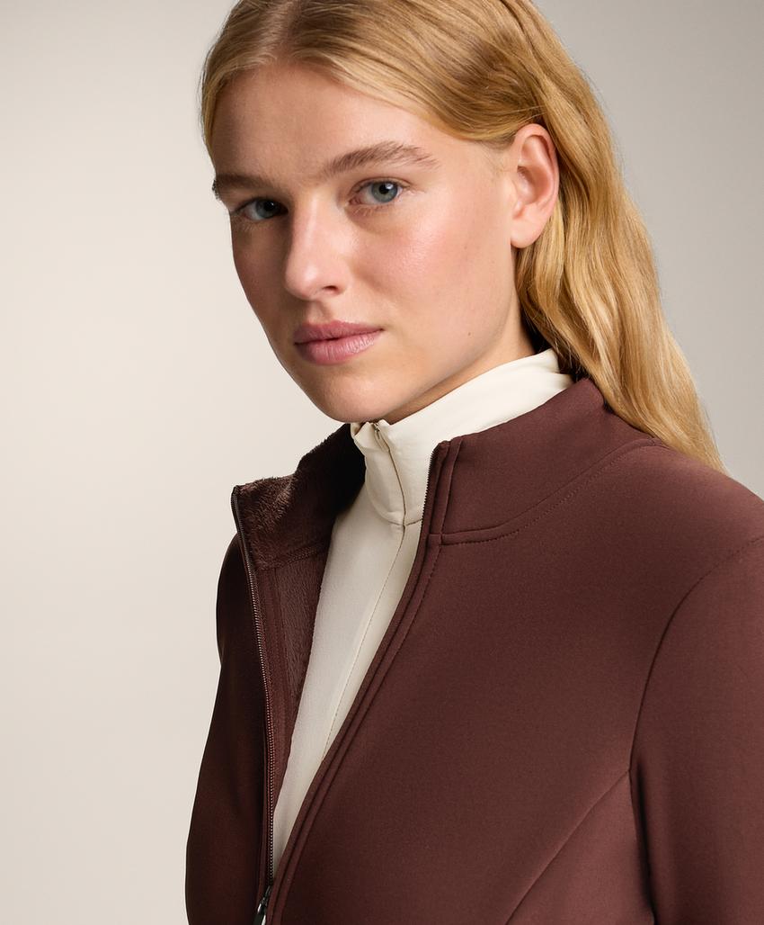 Длинная сверхтеплая техническая куртка