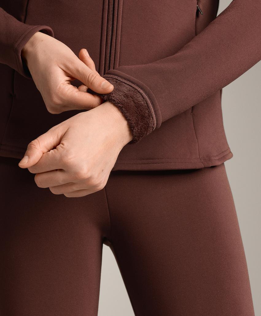 Длинная сверхтеплая техническая куртка