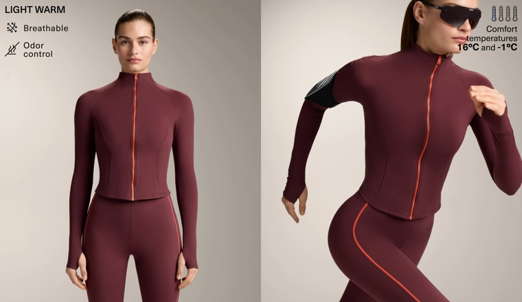 Легкая теплая техническая куртка