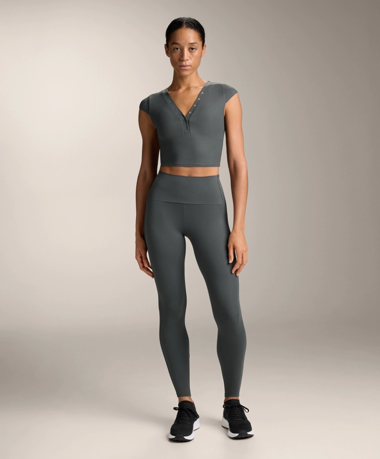 Футболка с коротким рукавом comfortlux из ребристой ткани