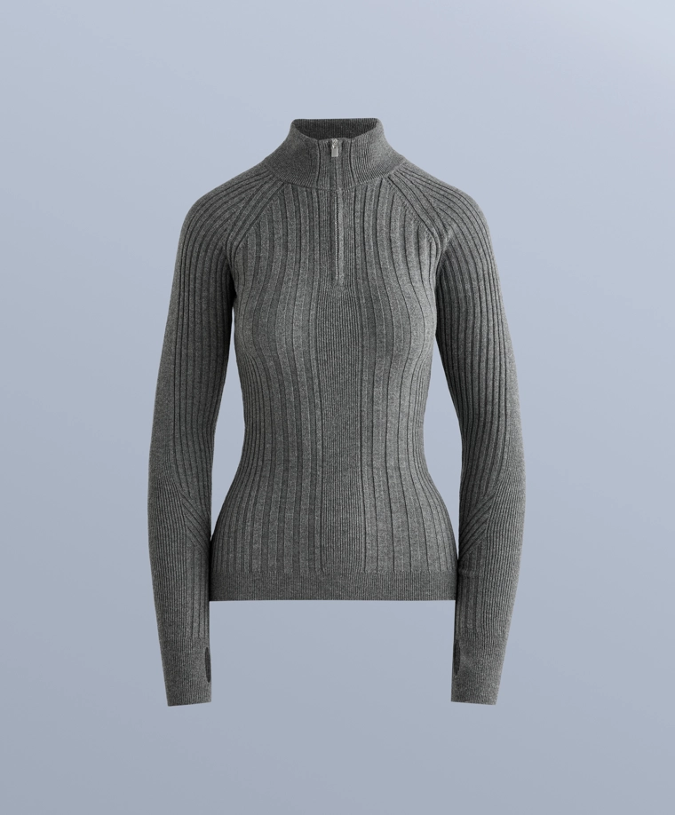 Эргономичная термобельевая футболка из ребристой вязки