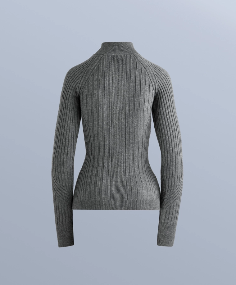 Эргономичная термобельевая футболка из ребристой вязки