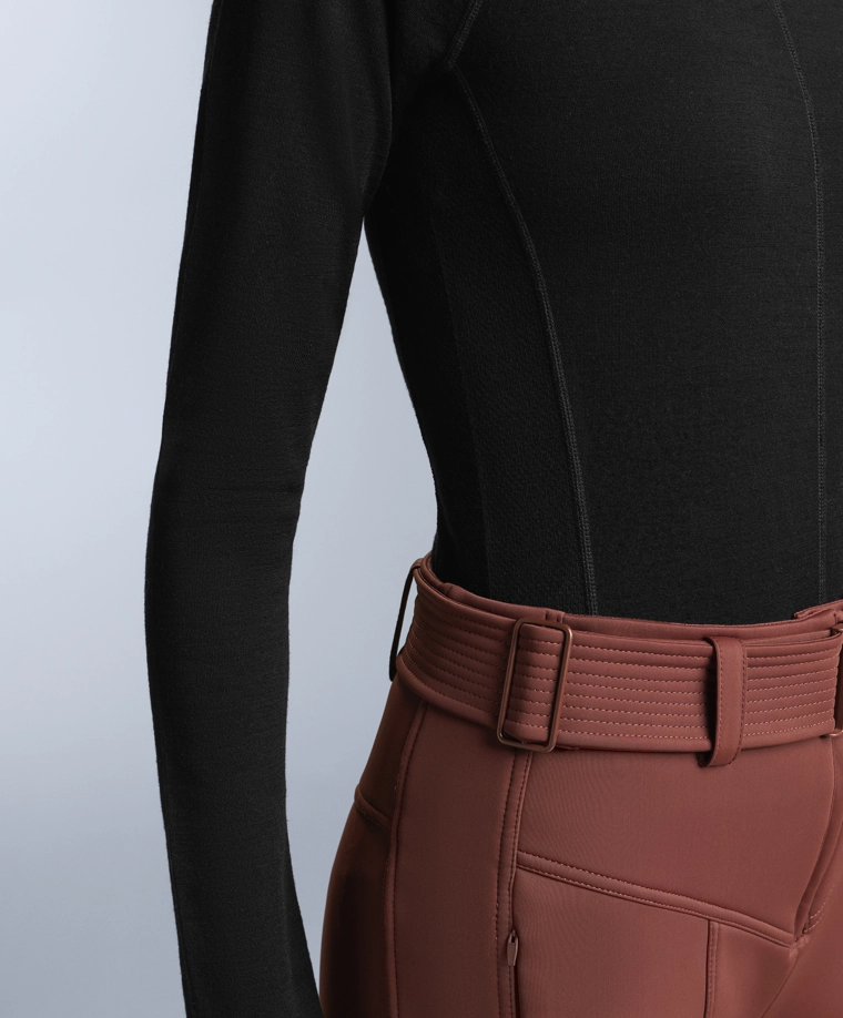 Термобелье из мериносовой шерсти, базовый слой, футболка