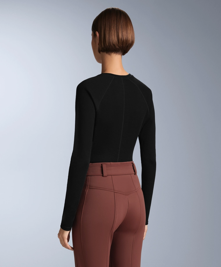 Термобелье из мериносовой шерсти, базовый слой, футболка