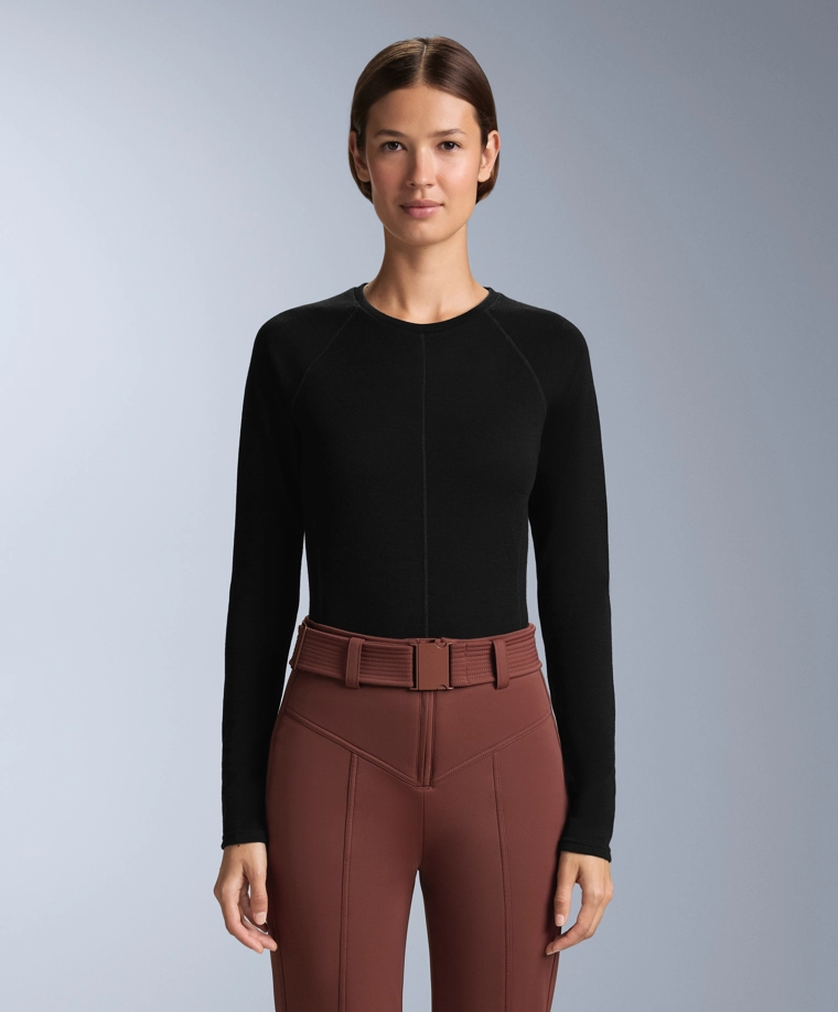 Термобелье из мериносовой шерсти, базовый слой, футболка