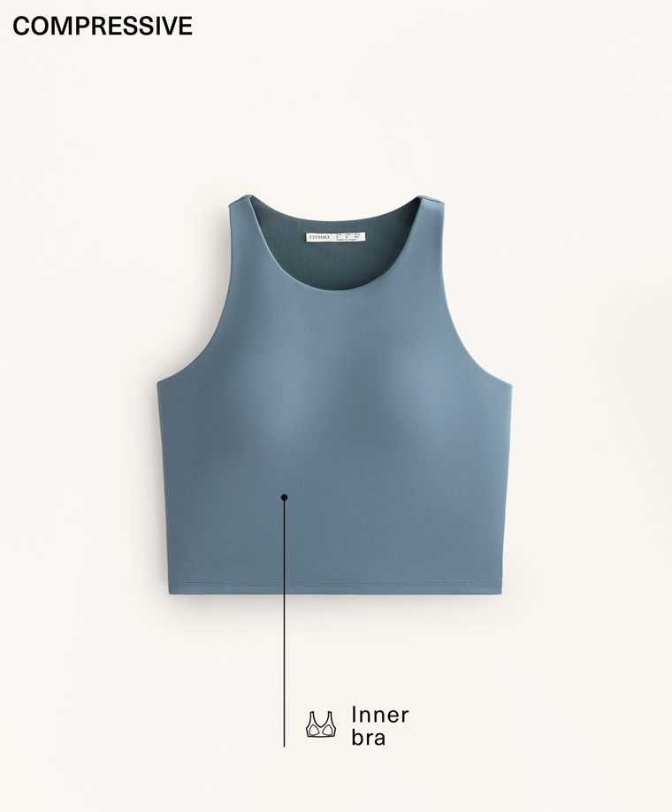 Компрессионный топ без бретелек