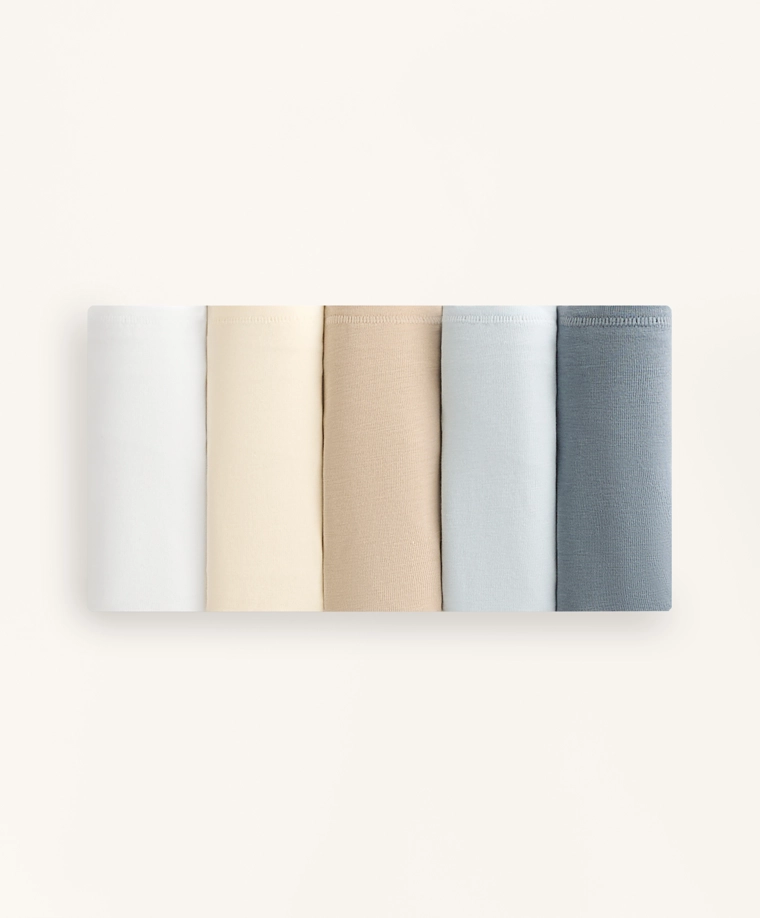 5 штук бразильских трусиков из хлопкового смесового волокна