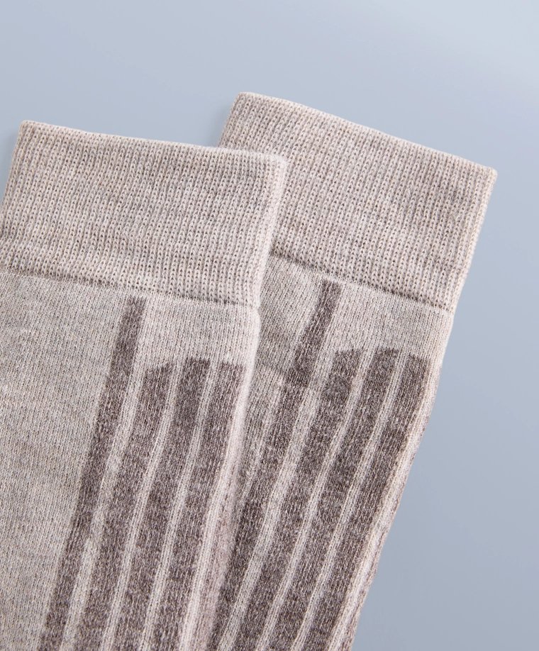 Длинные лыжные носки из шерсти primaloft® и шерсти woolmark®