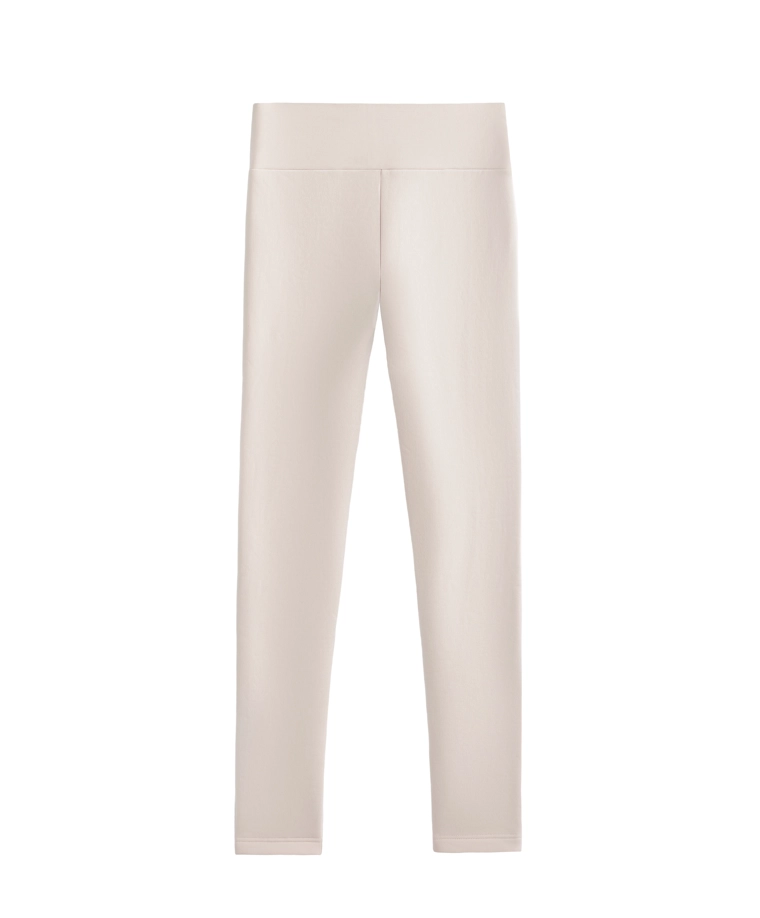 Очень тёплые безшовные леггинсы 70 см высокой талии до щиколотки