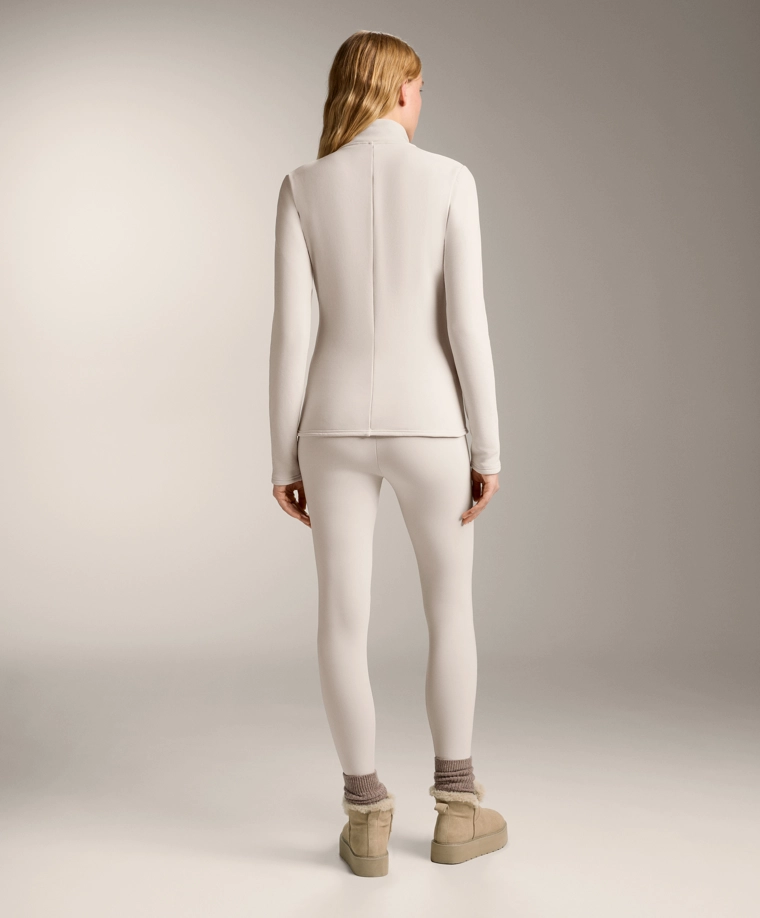 Очень тёплые безшовные леггинсы 70 см высокой талии до щиколотки