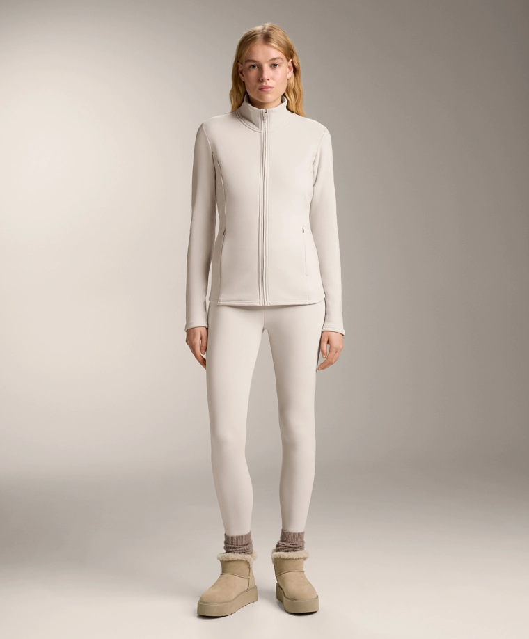 Очень тёплые безшовные леггинсы 70 см высокой талии до щиколотки