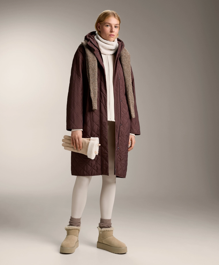 Очень тёплые безшовные леггинсы 70 см высокой талии до щиколотки