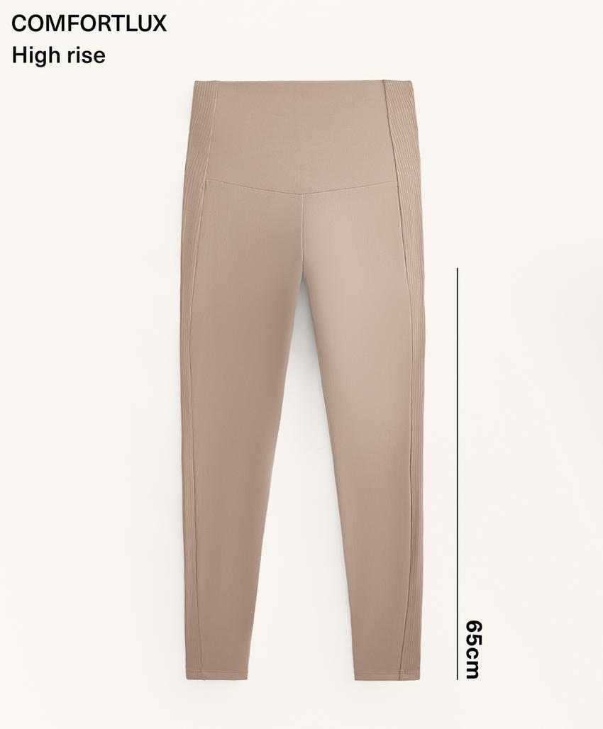 Леггинсы с высокой посадкой comfortlux длиной до лодыжки