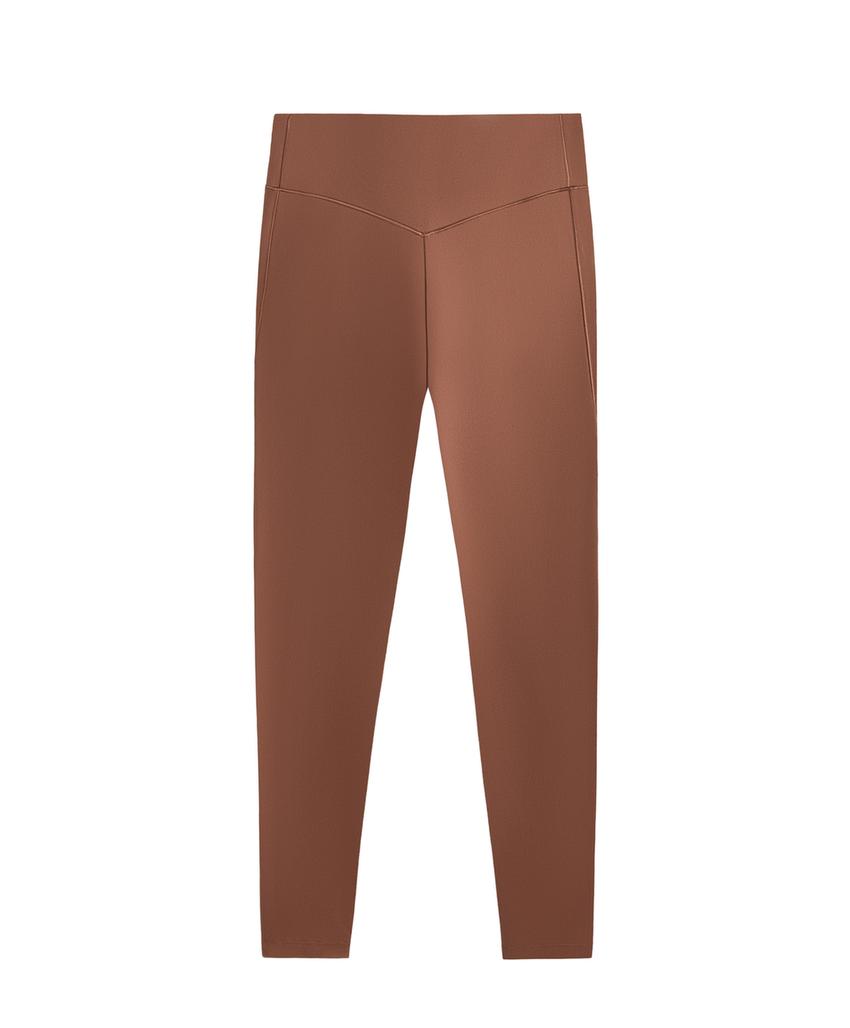 Леггинсы с высокой посадкой evermove длиной 65 см до лодыжки