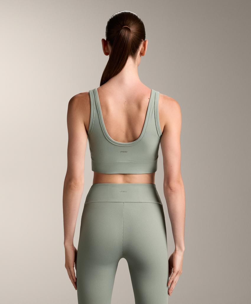 Топ-майка comfortlux rib baker с открытой спиной