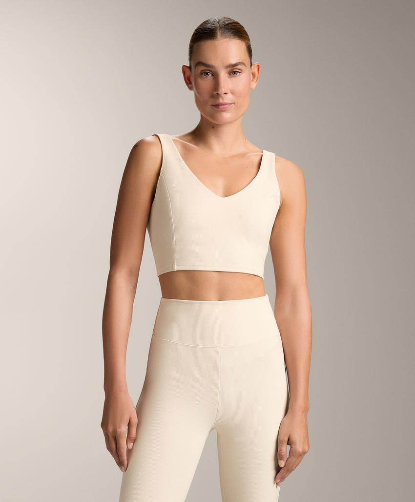 Топ с воротником типа 