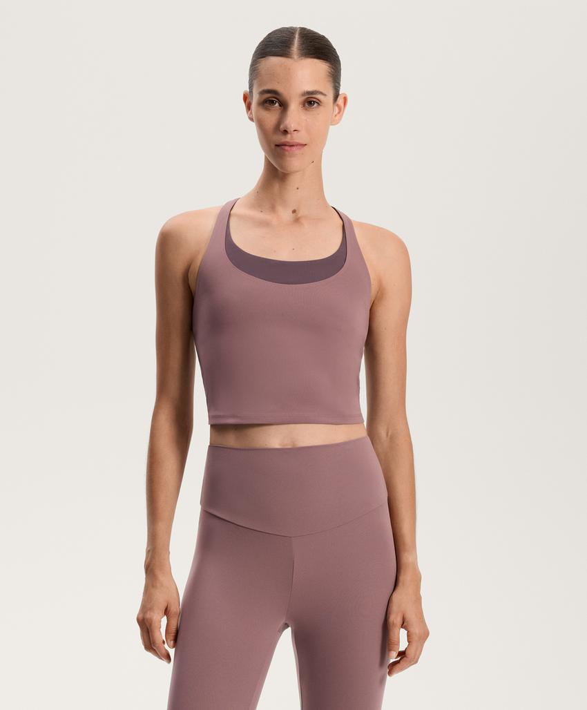 Топ с прозрачным верхом comfortlux