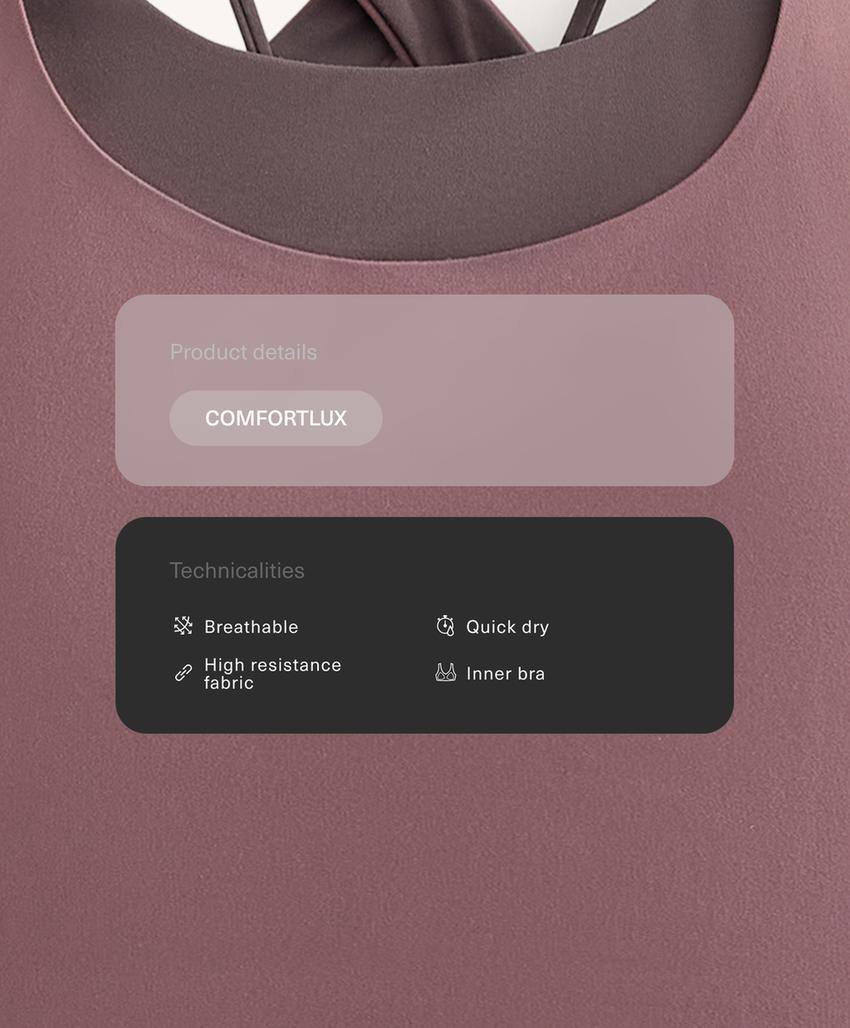 Топ с прозрачным верхом comfortlux