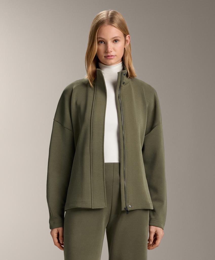 Плащ с поясом из мягкого модала