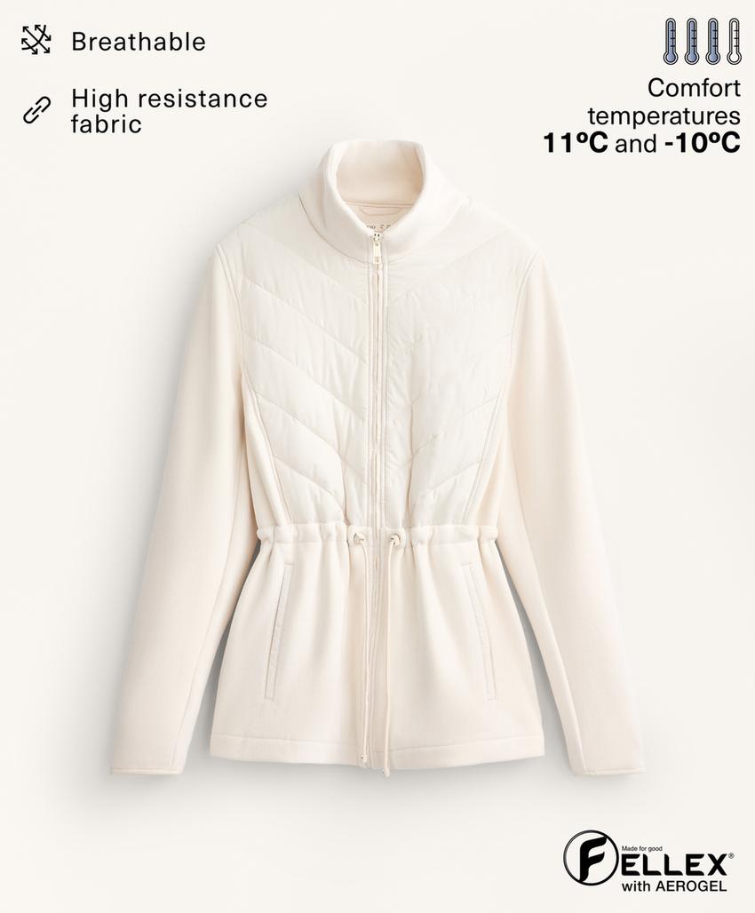 Пуховик fellex® aerogel с регулируемой талией