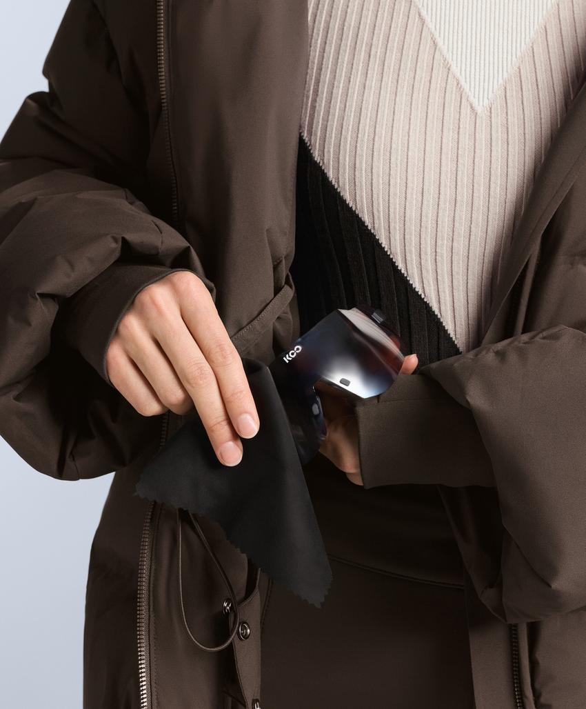 Утепленная пуховая куртка minardi piume ski водооталкивающая