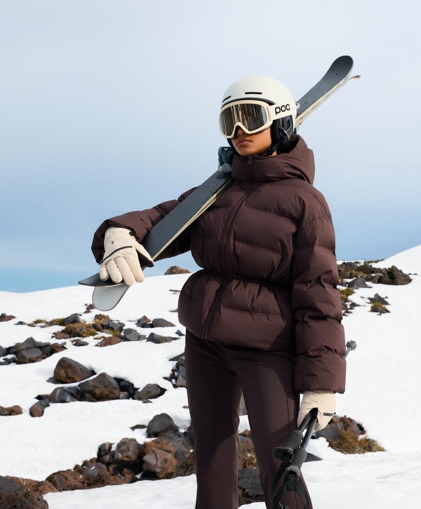 Утепленная пуховая куртка minardi piume ski водооталкивающая