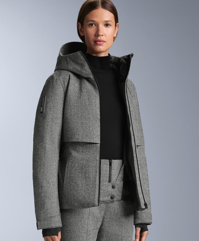 Пуховая куртка fellex® wool blend ski из водонепронецаемого материала