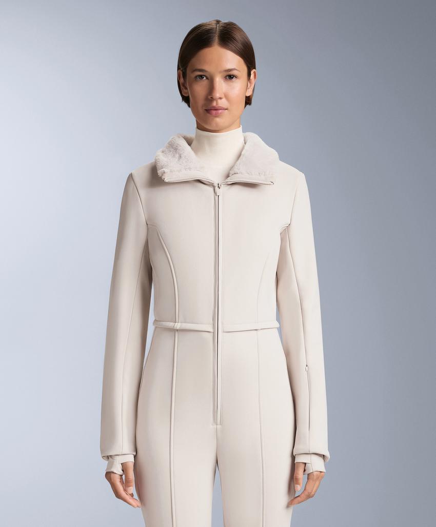 Водоотталкивающий комбинезон для катания на лыжах 2 в 1 с отстегивающимся клешем