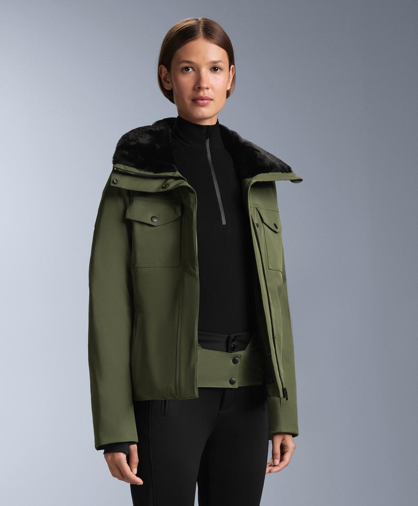 Водонепроницаемая пуховая куртка primaloft® для лыж