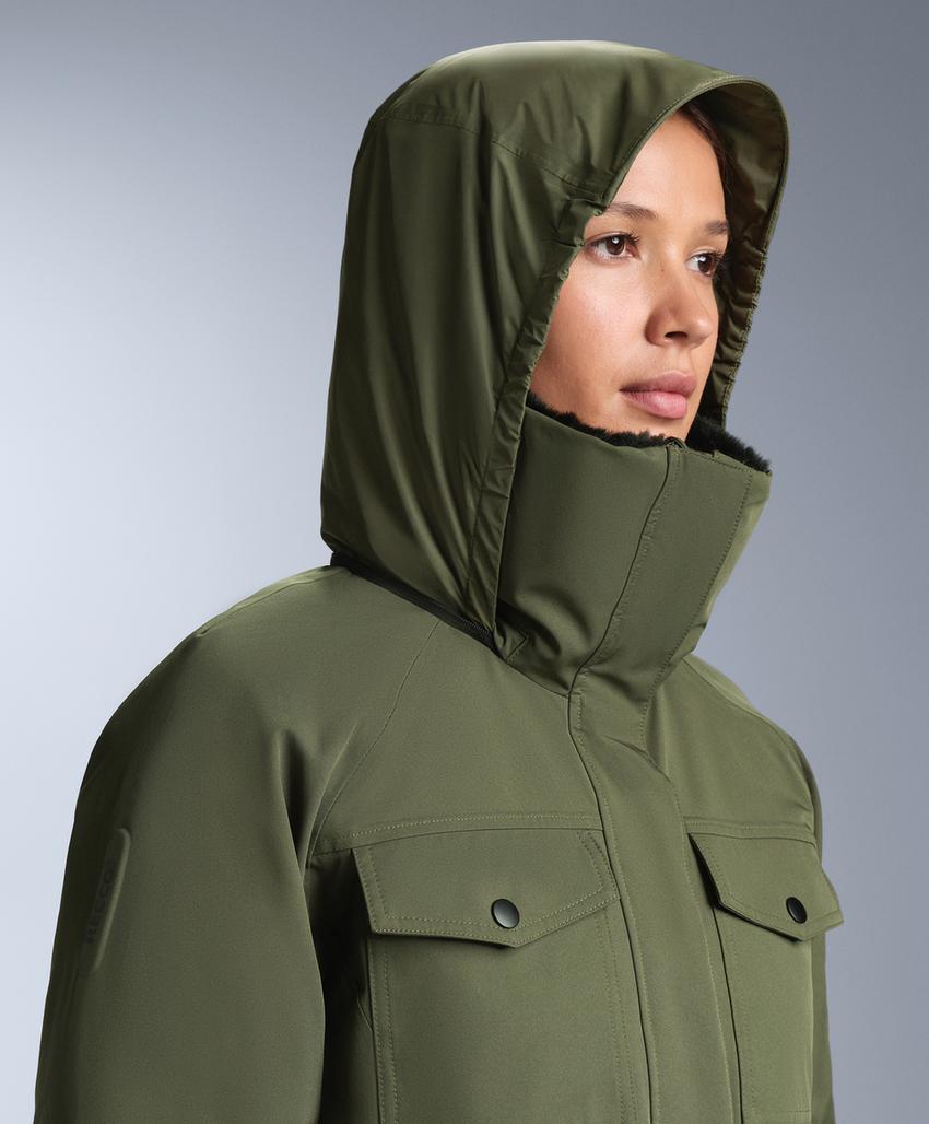 Водонепроницаемая пуховая куртка primaloft® для лыж